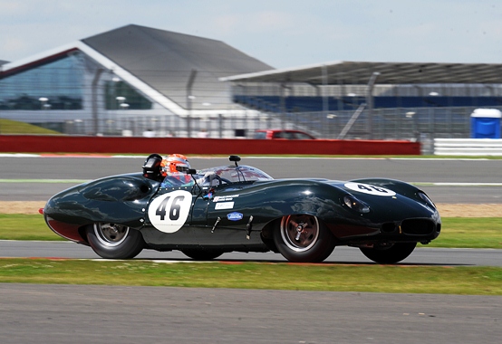 The JD Classics Costin Lister secured pole position ahead of Sunday's Stirling Moss Trophy Race