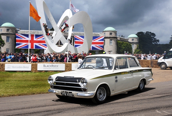 Celebrating its 60th anniversary this year, an array of Lotus' flocked to Goodwood in celebration, including the JD Classics Lotus Cortina which has previously been raced by iconic drivers such as Jack Sears and Jim Clark