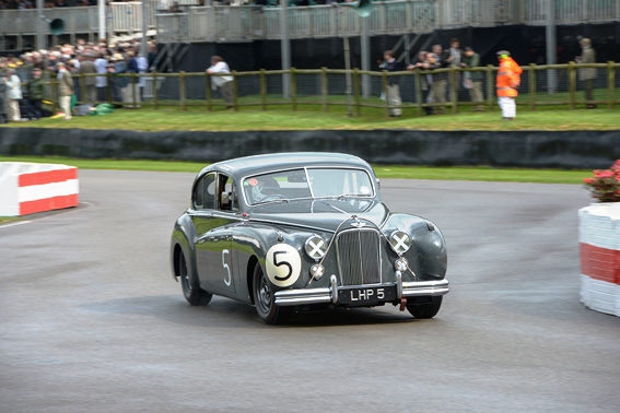 Andy Wallace and Derek Hood drove the Jaguar Heritage Racing MK 7