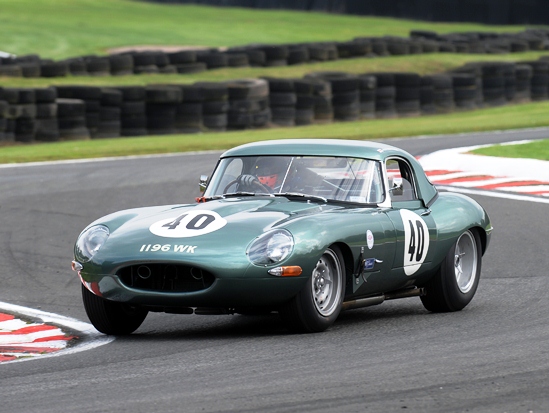 The JD Classics Lightweight E-Type stole the show in the year's E-Type Challenge finale at Oulton Park