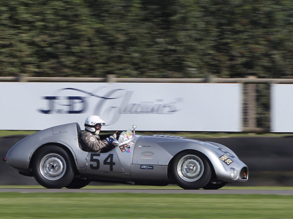 The JD Classics Cooper T33 of Derek Hood and Chris Ward drove to an impressive victory during Friday evening's 90 minute Freddie March Memorial Trophy race