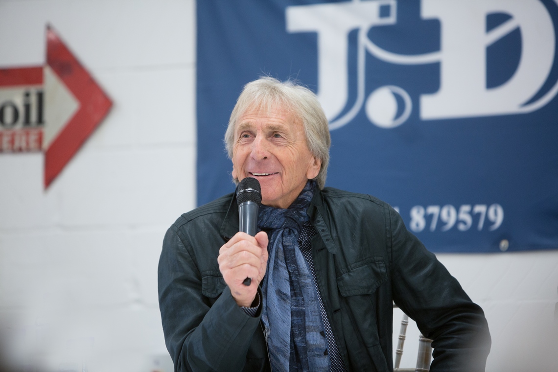 Derek Bell MBE was the guest speaker JD Classics' very special breakfast morning for 2016