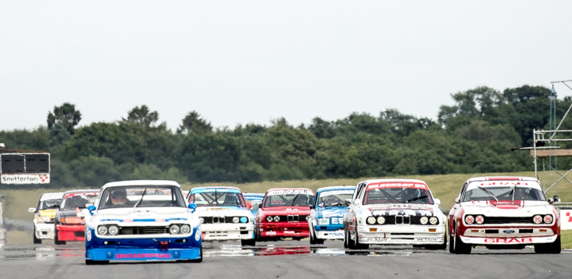 The Ford Cologne Capri started the 60 minute HTCC race in pole position at Snetterton this weekend