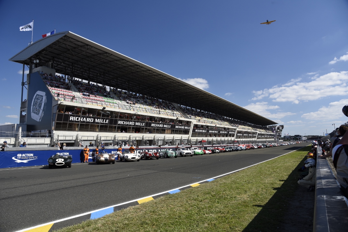 A favourite with the crowds, the traditional Le Mans start is a r