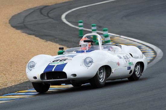 The 1958 Costin Lister also performed well throughout the weekend