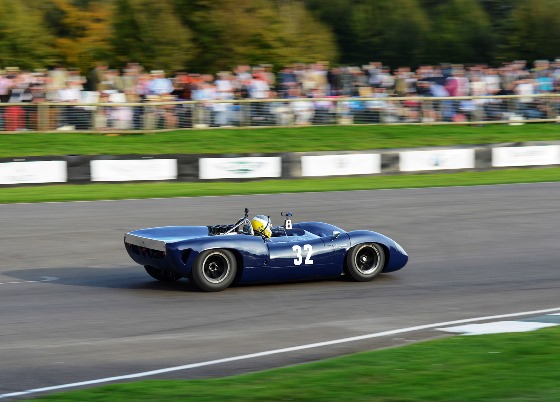 The Lola Chevrolet T70 Spyder ran well despite being taken off by a fellow competitor to finish the Whitsun Trophy race in 6th place