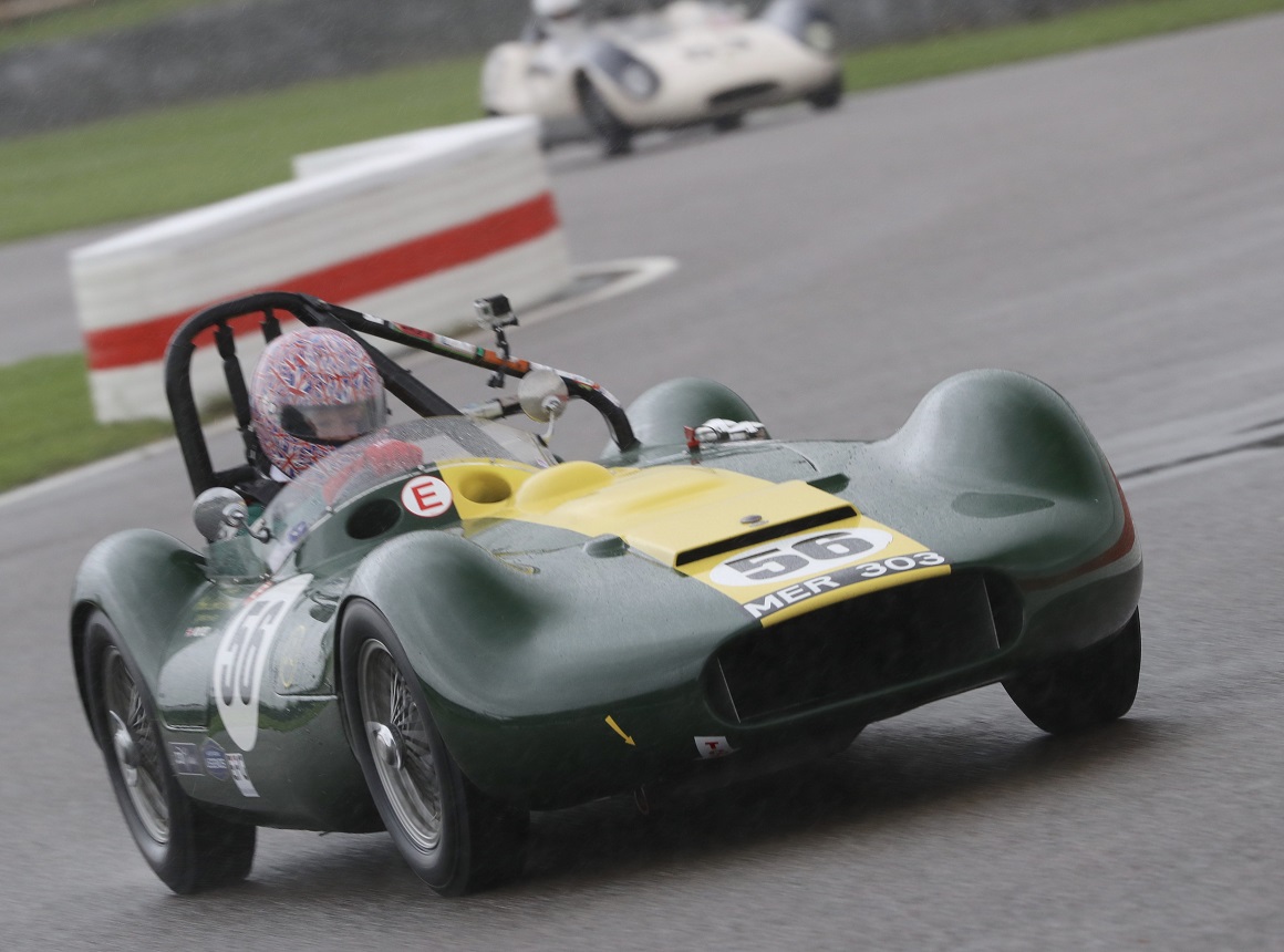 Having qualified in 18th place, the Lister Maserati of Nick Riley claimed a further five places within the Madgwick Trophy to finish the race in 13th