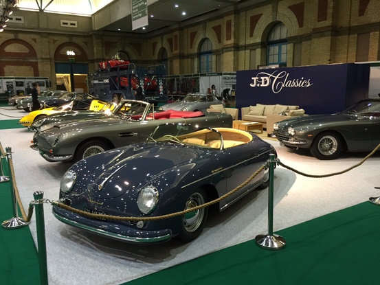 JD Classics were pleased to attend the weekend's Classic and Sports Car Show at Alexandra Palace with a total of 13 vehicles on static display