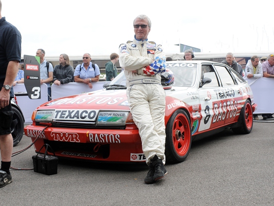 The JD Classics Bastos Rover Vitesse was driven throughout the weekend by Touring Car veteran Steve Soper
