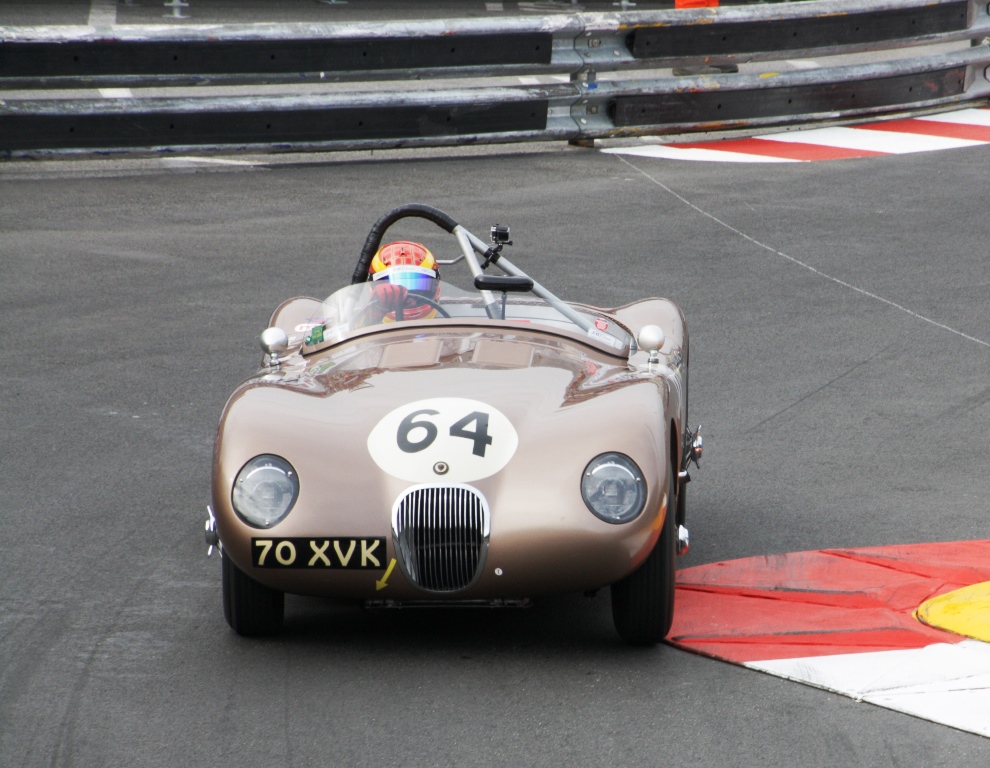 The JD Classics Jaguar C-Type claimed victory once again in 2016, making it the only car to have won three consecutive titles at Monaco Historique
