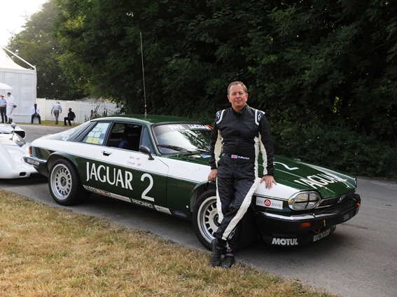 Martin Brundle and the TWR XJS