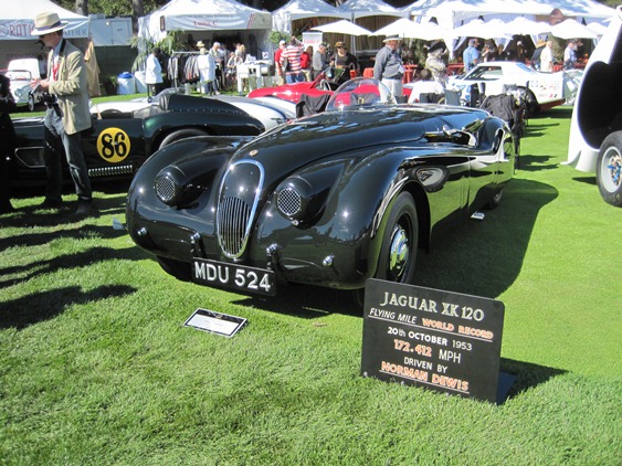 The recently restored record breaking car was awarded Best in Class within the Post-war Racing Car Class