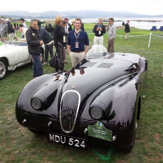 The famous 1953 World Speed Record Jaguar 'MDU 524' was not only named Best in it Class but was also awarded the Montagu of Beaulieu Trophy for the most significant car of British origin in attendance