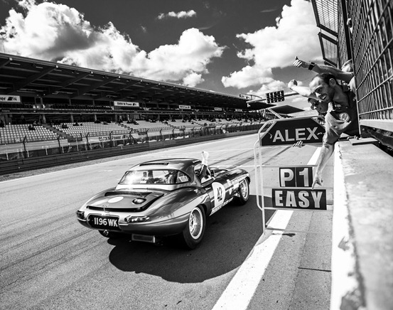 The lightweight E-Type storming to another well-deserved victory