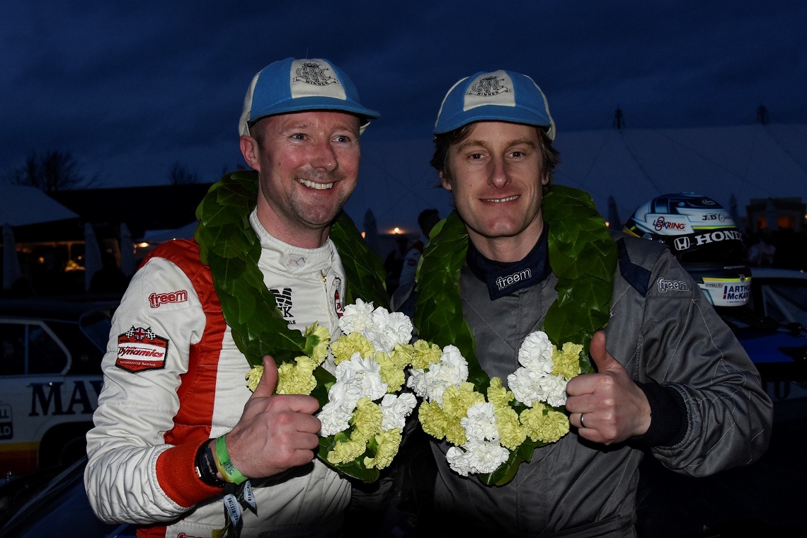 Chris Ward and Gordon Shedden proved themselves to be a formidable pairing as they took an unrivalled victory in the Gerry Marshall Trophy
